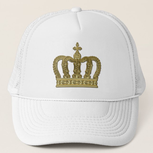 Casquette Golden Royal Crown II + votre backgr. & idées (Devant)