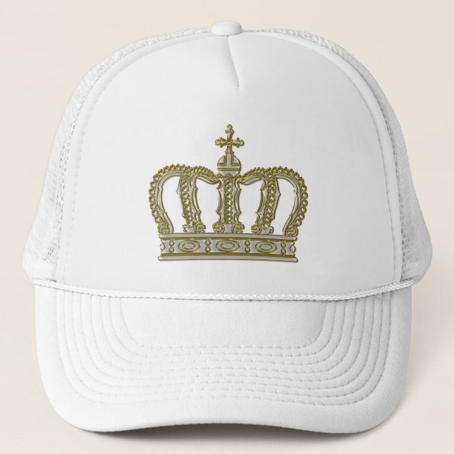 Casquette Golden Royal Crown III + votre backgr. & idées (Devant)