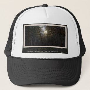 Casquette Golden Sunrise Winter Forest