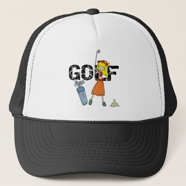 Casquette Golf de filles (Devant)