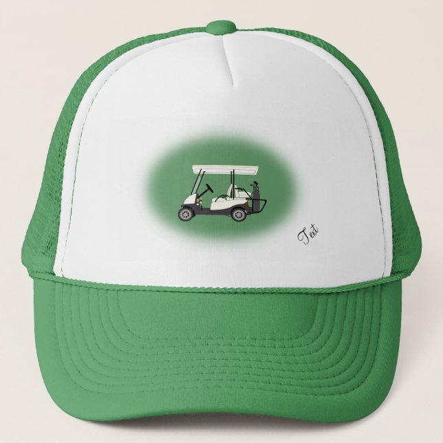 Casquette Golf Golfer Cart (Devant)