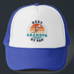 Casquette Golf Lover Meilleur Grand-Père Par Par Fête des pè<br><div class="desc">Retro Best Grandpa By Par design vous pouvez customiser pour le destinataire de ce design de thème de golf mignon. Un cadeau parfait pour l'anniversaire de Fête des pères ou de grand-père. Le texte "GRANDPA" peut être customisé avec n'importe quel papa moniker en cliquant sur le bouton "Personnaliser". Peut également...</div>