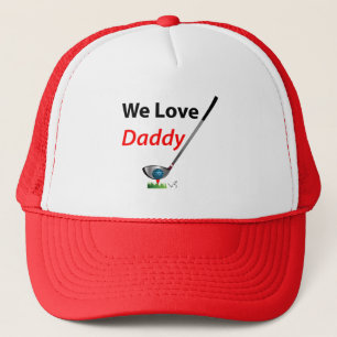 Casquette GOLF - Nous aimons papa, Cool Golf Trucker Hat