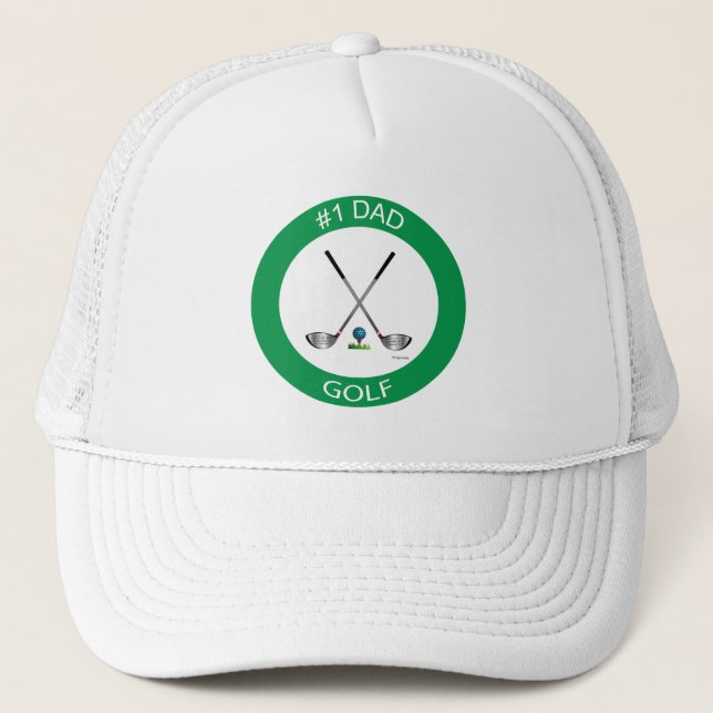 Casquette GOLF Numéro Un papa, Golf Cool (Devant)