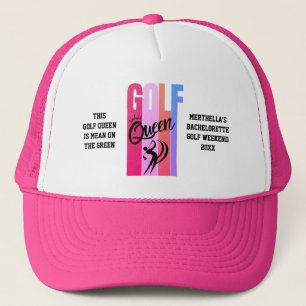 Casquette GOLF REINE féminine sur mesure