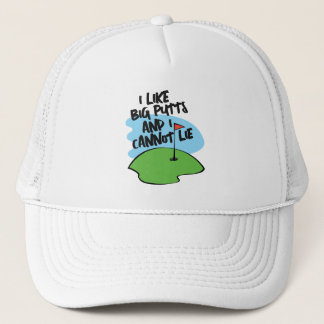 Casquette Golfeur que j'aime les longs putts et je ne peux p