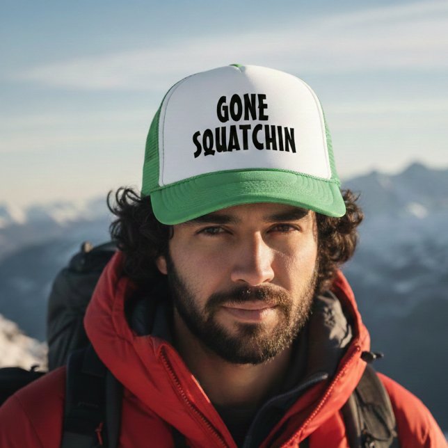 Casquette Gone Squatchin – Funny Bigfoot Gift (Créateur téléchargé)