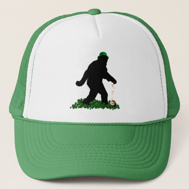 Casquette Gone Squatchin' le jour de la Saint-Patrick (Devant)