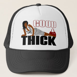 Casquette Good Thick - Femme en robe rayée noire