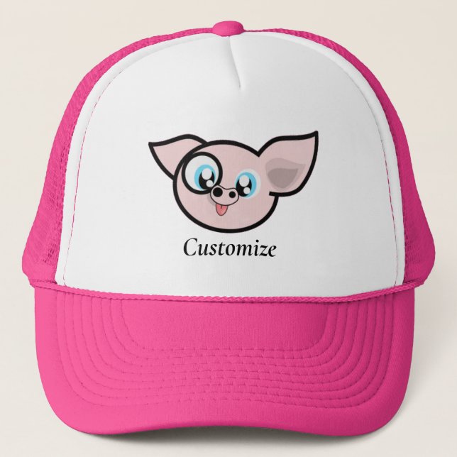 Casquette Goofy Pig souriant Thunder_Cove (Devant)