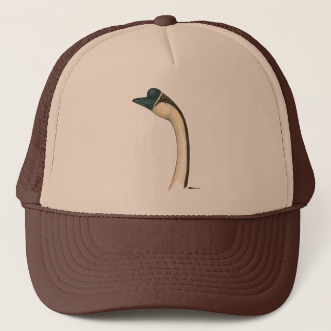 Casquette Goose:  Brown Chinese Head (Devant)