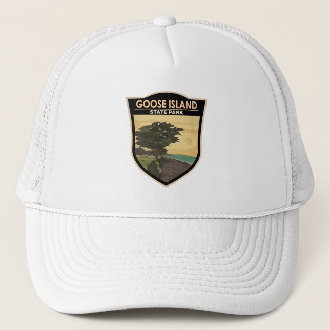 Casquette Goose Island State Park Texas Vintage (Devant)