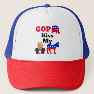 Casquette GOP Kiss My Trucker Hat