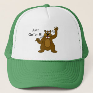 Casquette Gopher juste Go'fer de golfeur il !