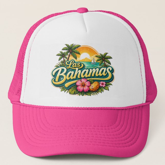 CASQUETTE GORRA DE LAS BAHAMAS (Devant)