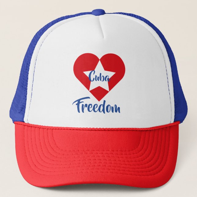 Casquette Gorra Freedom for Cuba (Devant)