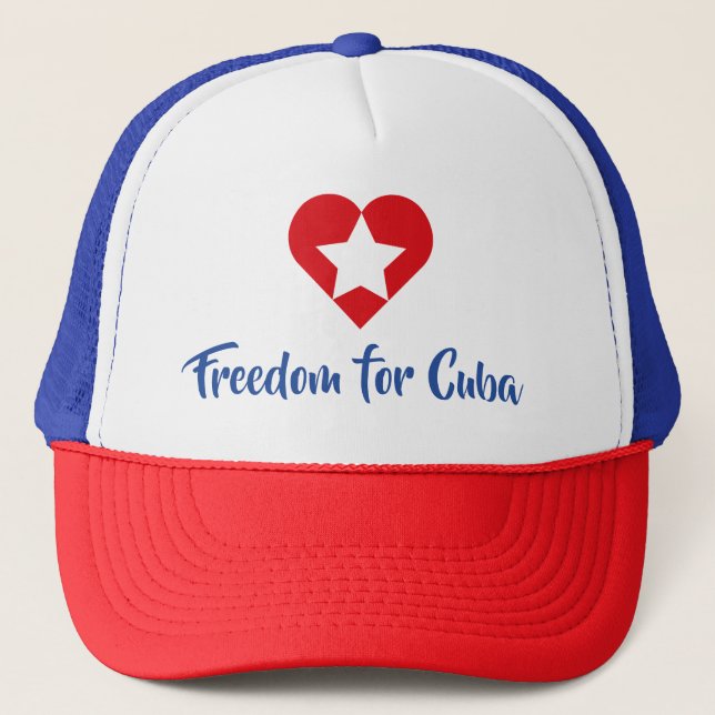 Casquette Gorra Freedom for Cuba (Devant)