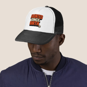 Casquette Gothique Sombre Hanté Depuis La Naissance TDAH Crâ