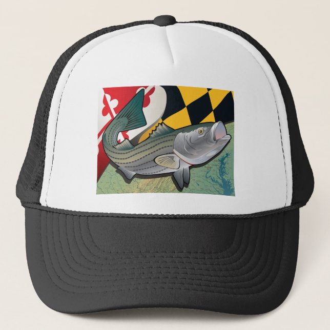 Casquette Goujon de mer de citoyen du Maryland (Devant)