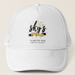 Casquette Graduation 2025 Skys the Limit Grad Custom