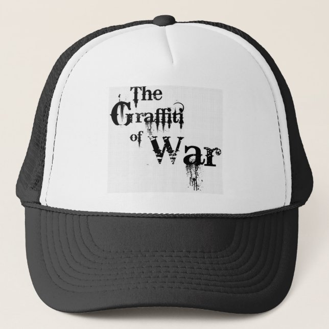 Casquette Graffiti d'habillement de logo de guerre (Devant)
