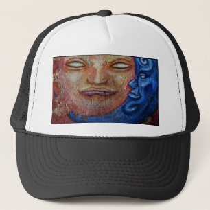 Casquette Graffiti face soleil et lune
