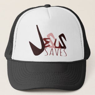 Casquette GRAFFITI JÉSUS ÉPARGNE en rouge