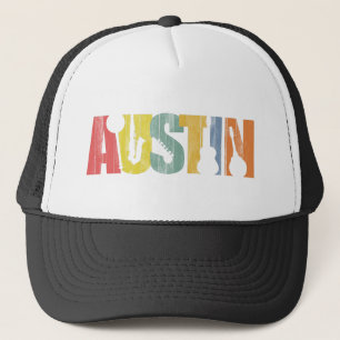 Casquette Grain en bois de festival de musique d'Austin le
