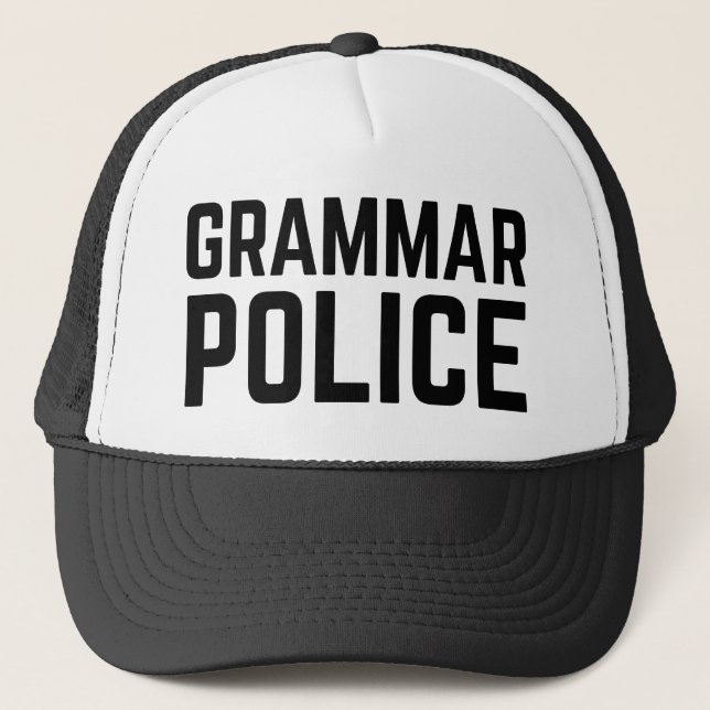 Casquette Grammaire (Devant)
