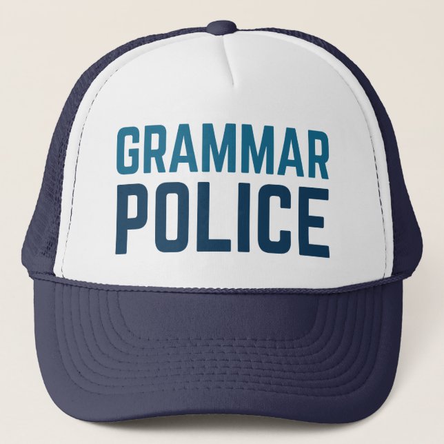 Casquette Grammaire (Devant)