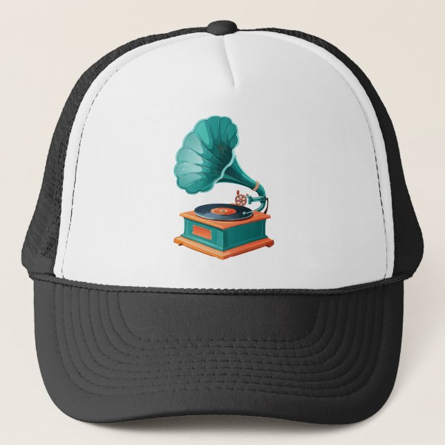 Casquette Gramophone (Devant)