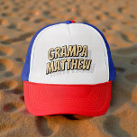 Casquette Grampa Modern Simple Cool Comique<br><div class="desc">Ce design simple et moderne est composé de la typographie de san serif.</div>