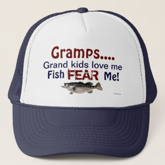 Casquette Gramps...Les Grands Enfants M'aiment Poisson Peur