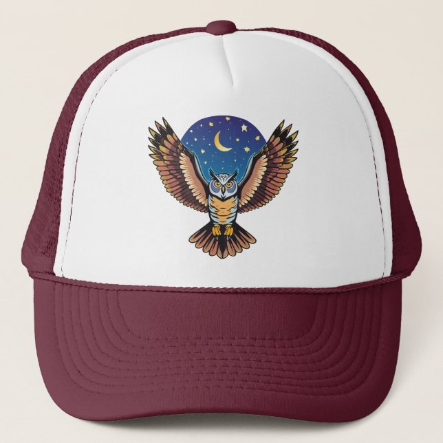 Casquette Grand-duc d'Amérique (Devant)