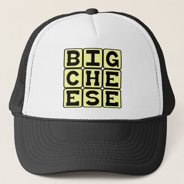 Casquette Grand Fromage, Personne Très Importante (Devant)
