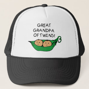 Casquette Grand grand-papa de cosse de jumeaux