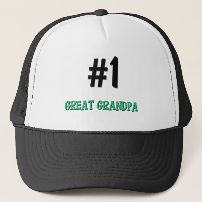 Casquette Grand grand-papa du numéro 1 (Devant)