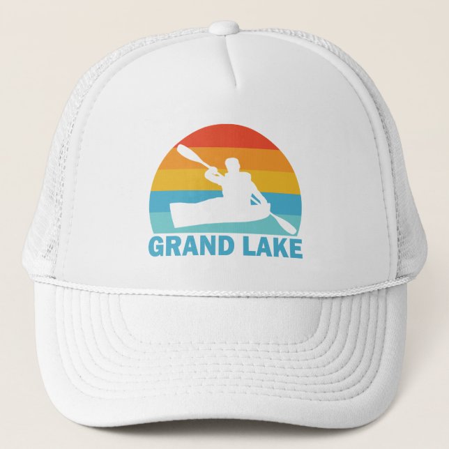 Casquette Grand lac Colorado Kayak (Devant)