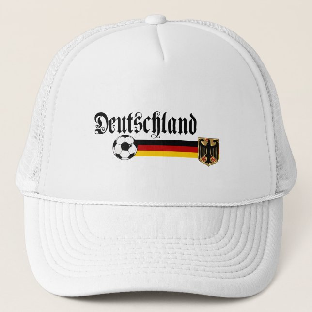 Casquette Grand logo de fussball du Deutschland (Devant)