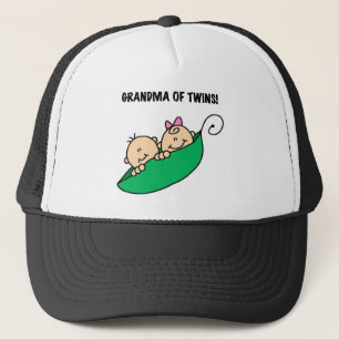 Casquette Grand-mère de Twins Peas dans un Pod Tshirts et ca