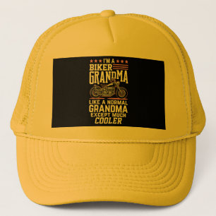 Casquette Grand-mère motarde - Grand-mère moto Grand-mère mo