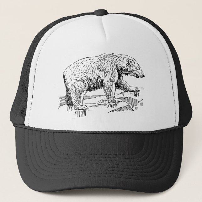 Casquette Grand Ours Brun (Devant)