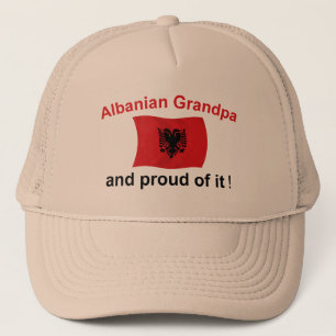Casquette Grand-papa albanais fier