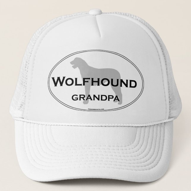 Casquette Grand-papa de chien-loup (Devant)