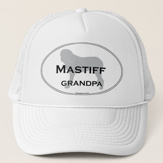Casquette Grand-papa de mastiff (Devant)