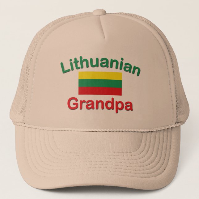 Casquette Grand-papa lithuanien (Devant)