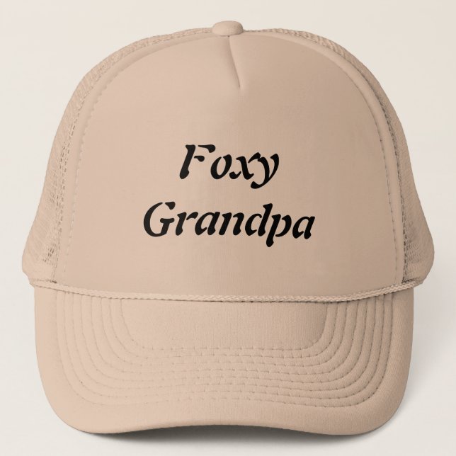 Casquette Grand-papa rusé (Devant)
