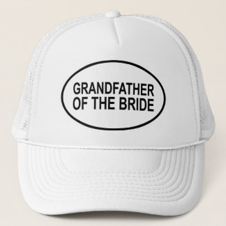 Casquette Grand-père de la jeune mariée épousant l'ovale
