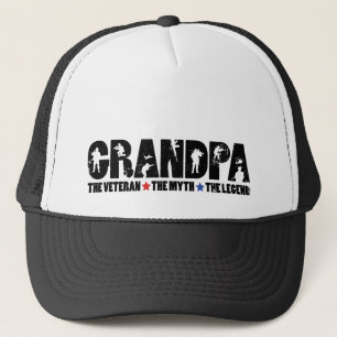 Casquette Grand-père Le Vétéran Le Mythe La Légende Cade