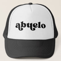 Grand-père noir et blanc rétro espagnol Abuelo